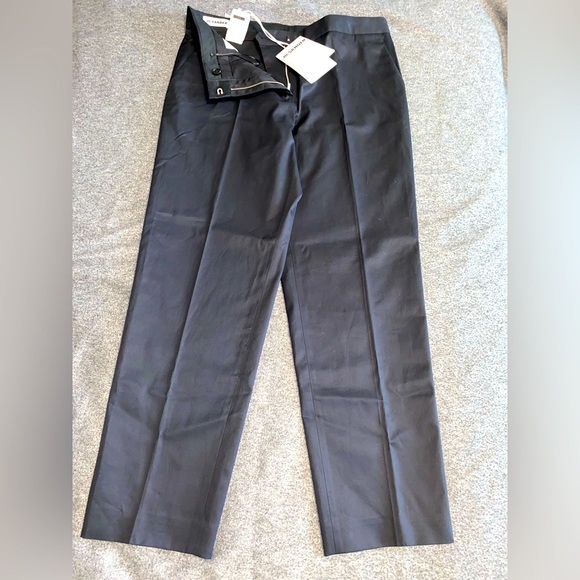 Jil Sander Cotton Straight Leg Dress Pants New With Tags - Picture 3 of 4